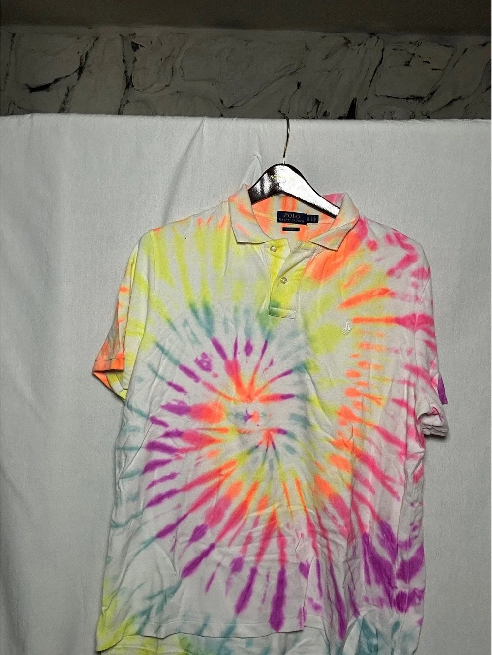 Polo Ralph Lauren Classic Fit Tie-Dye Polo Shirt XL